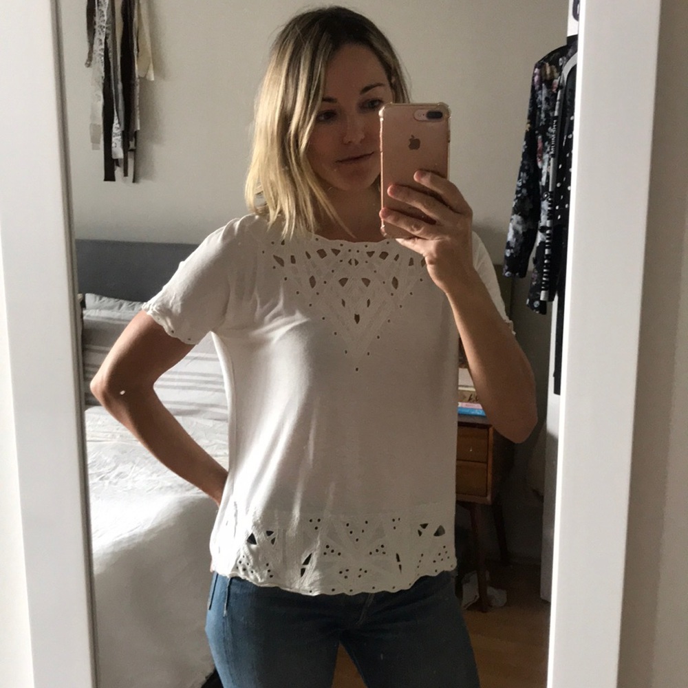 White Shirt with Detail